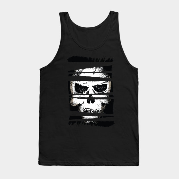 Dark Skull Tank Top by madeinchorley